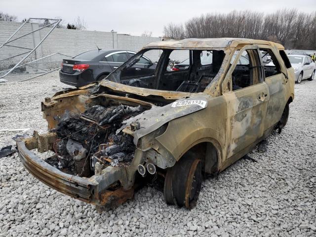 1FMHK8B88CGA37125 - 2012 FORD EXPLORER BURN photo 1