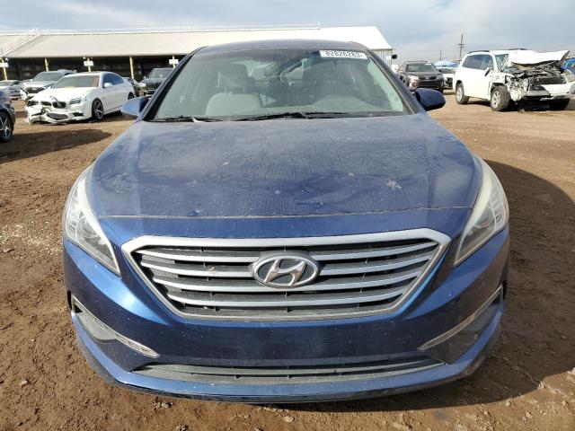 5NPE24AF9FH197109 - 2015 HYUNDAI SONATA SE BLUE photo 5