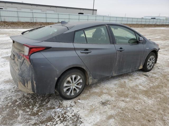 JTDL9RFU5K3003530 - 2019 TOYOTA PRIUS GRAY photo 3