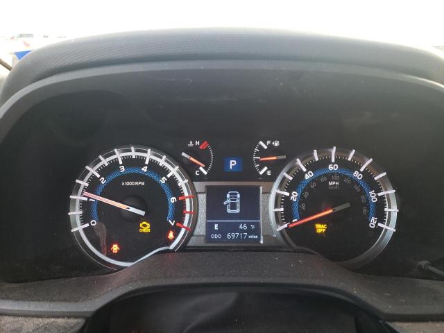 JTEBU5JR2G5292959 - 2016 TOYOTA 4RUNNER SR5/SR5 PREMIUM თეთრი ფოტო 9