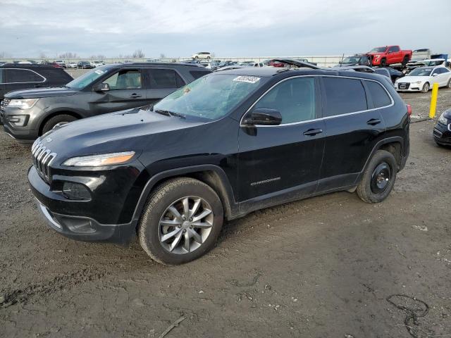 1C4PJMDB3JD567506 - 2018 JEEP CHEROKEE LIMITED BLACK photo 1