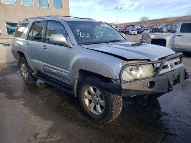 JTEBT14R430001103 - 2003 TOYOTA 4RUNNER SR5 SILVER photo 4