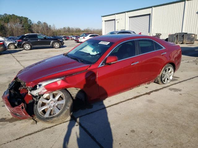 1G6AH5RX2E0144444 - 2014 CADILLAC ATS LUXURY RED photo 1