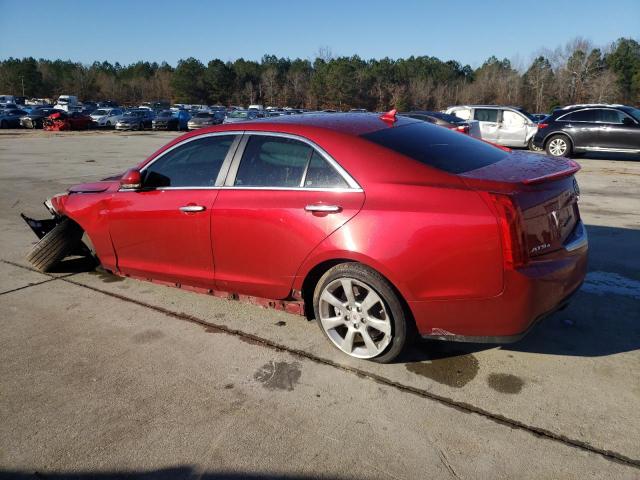 1G6AH5RX2E0144444 - 2014 CADILLAC ATS LUXURY RED photo 2