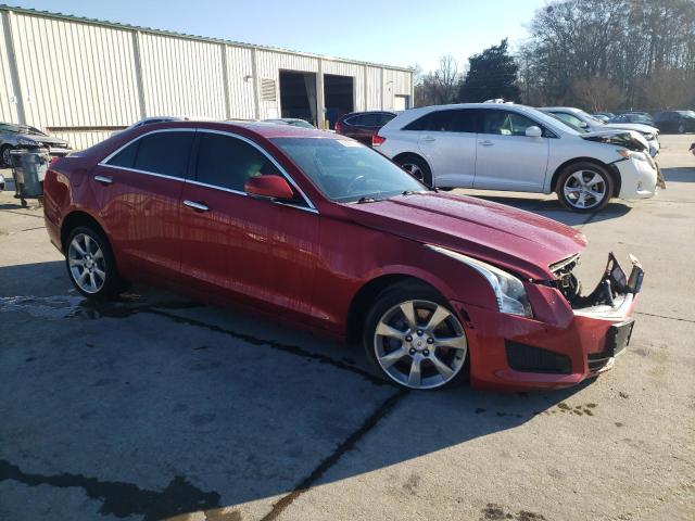 1G6AH5RX2E0144444 - 2014 CADILLAC ATS LUXURY RED photo 4