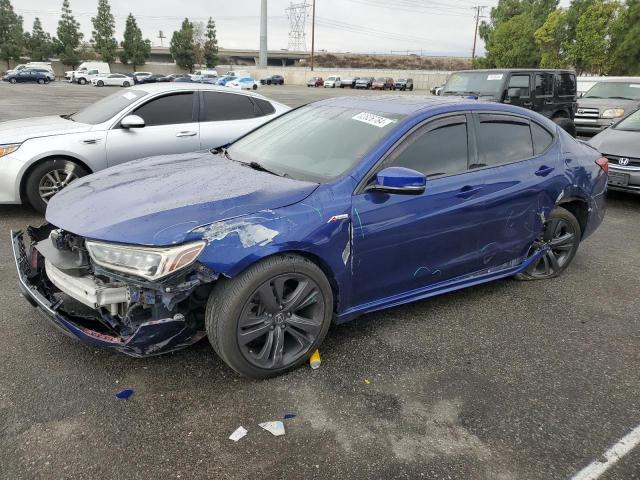 19UUB2F68JA003857 - 2018 ACURA TLX TECH+A BLUE photo 1