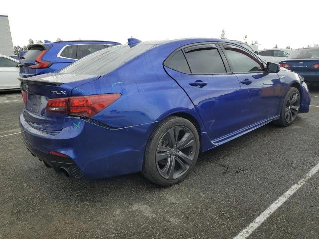 19UUB2F68JA003857 - 2018 ACURA TLX TECH+A BLUE photo 3