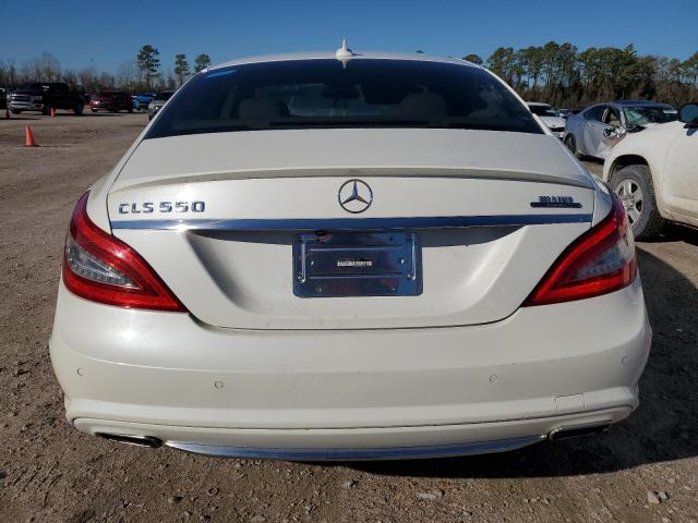 WDDLJ7DB0EA123139 - 2014 MERCEDES-BENZ CLS 550 WHITE photo 6