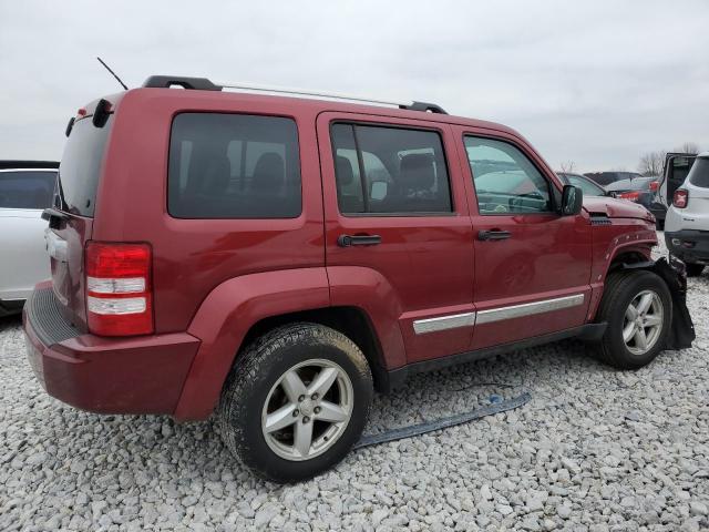 1C4PJMCK2CW143534 - 2012 JEEP LIBERTY LIMITED RED photo 3