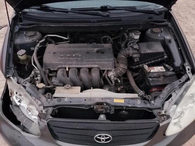 1NXBR32E37Z921460 - 2007 TOYOTA COROLLA CE GRAY photo 11