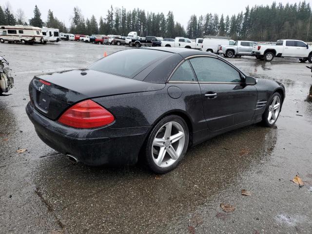 WDBSK75F24F069329 - 2004 MERCEDES-BENZ SL 500 BLACK photo 3