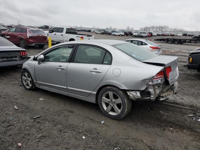 1HGFA16887L101212 - 2007 HONDA CIVIC EX SILVER photo 2