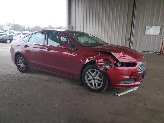 3FA6P0H76FR117507 - 2015 FORD FUSION SE RED photo 4