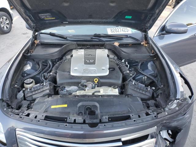 JNKBV61F58M268271 - 2008 INFINITI G35 GRAY photo 11