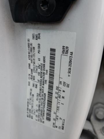 1FT8W3DTXKED52029 - 2019 FORD F350 SUPER DUTY WHITE photo 10