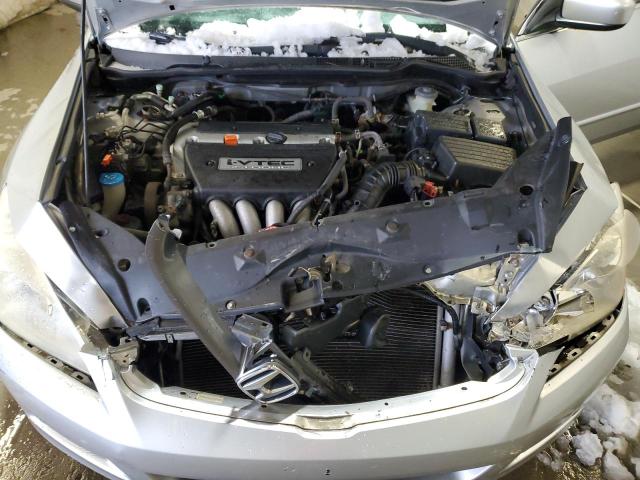 JHMCM56327C012786 - 2007 HONDA ACCORD SE SILVER photo 11