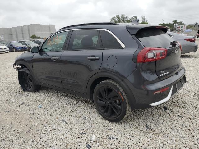 KNDCC3LC1J5137416 - 2018 KIA NIRO EX CHARCOAL photo 2