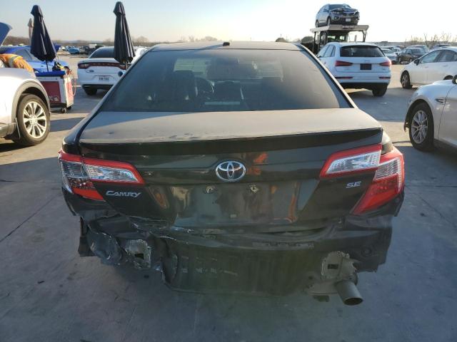 4T1BF1FK4CU148327 - 2012 TOYOTA CAMRY BASE BLACK photo 6