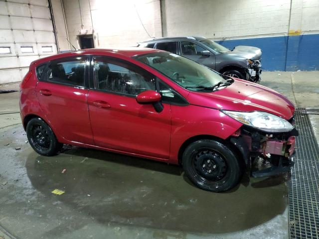 3FADP4EJ2CM204733 - 2012 FORD FIESTA SE RED photo 4