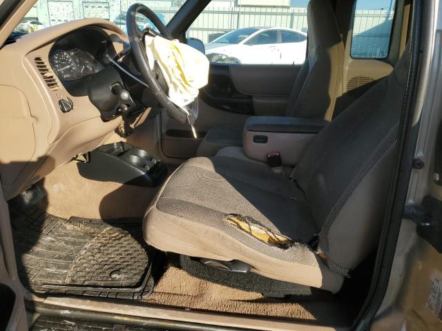 1FTYR14VXYPA15824 - 2000 FORD RANGER SUPER CAB BEIGE photo 7