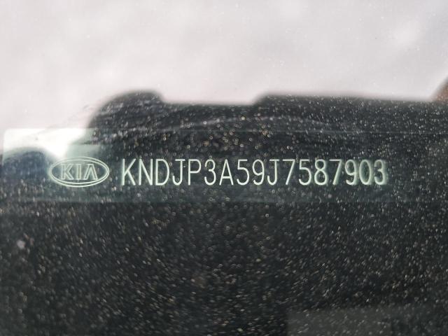 KNDJP3A59J7587903 - 2018 KIA SOUL + BLACK photo 12