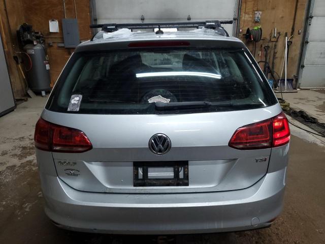 3VWC17AU5GM509316 - 2016 VOLKSWAGEN GOLF SPORT S SILVER photo 6