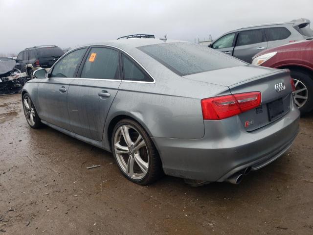 WAUF2AFC3EN009262 - 2014 AUDI S6 GRAY photo 2