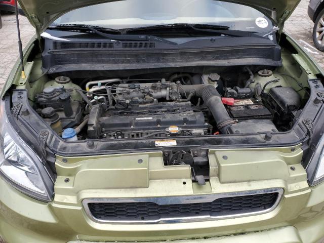 KNDJT2A25B7340665 - 2011 KIA SOUL + GREEN photo 11