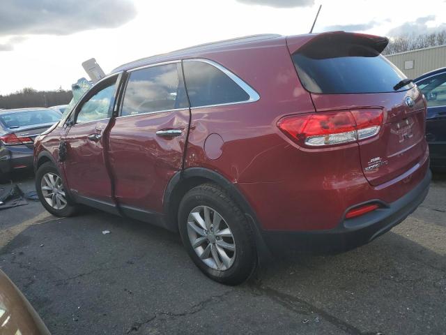 5XYPGDA51JG408482 - 2018 KIA SORENTO LX RED photo 2