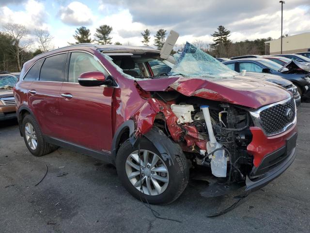 5XYPGDA51JG408482 - 2018 KIA SORENTO LX RED photo 4