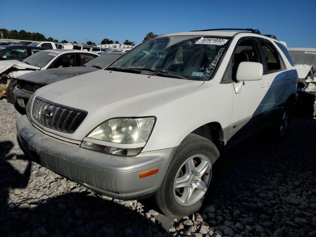 JTJHF10U310223948 - 2001 LEXUS RX 300 WHITE photo 2