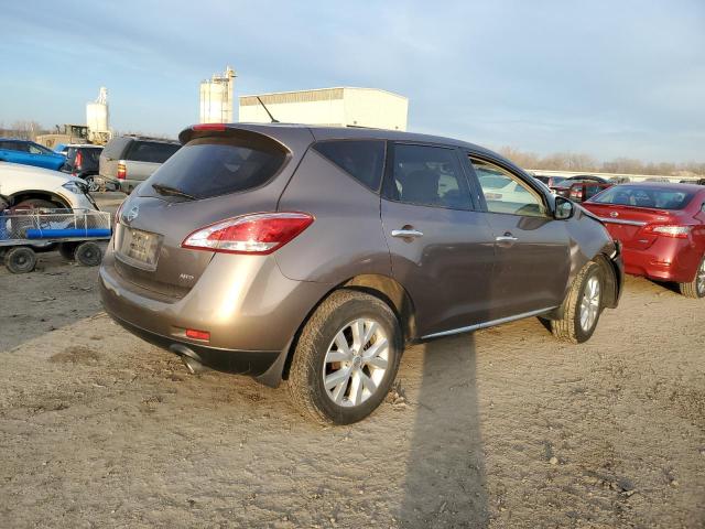 JN8AZ1MWXDW310663 - 2013 NISSAN MURANO S TAN photo 3