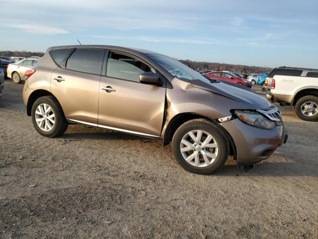 JN8AZ1MWXDW310663 - 2013 NISSAN MURANO S TAN photo 4