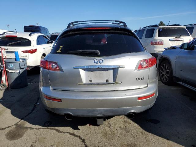 JNRBS08W23X403243 - 2003 INFINITI FX45 SILVER photo 6