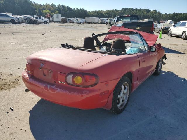 JM1NB3533X0126710 - 1999 MAZDA MX-5 MIATA RED photo 4