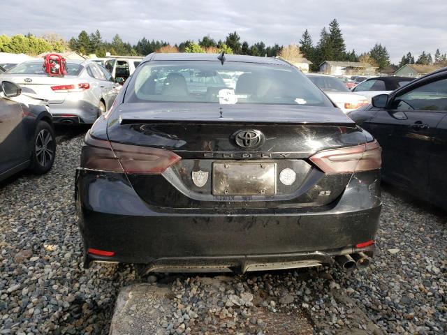 4T1G11AK3LU964277 - 2020 TOYOTA CAMRY SE BLACK photo 6