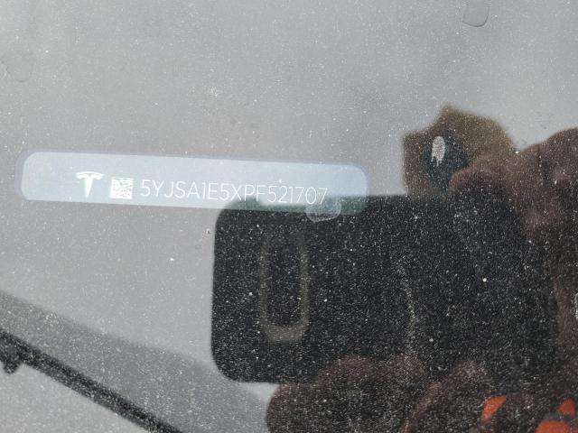 5YJSA1E5XPF521707 - 2023 TESLA MODEL S Mavi foto 12