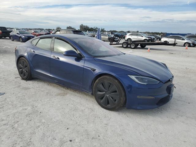 5YJSA1E5XPF521707 - 2023 TESLA MODEL S Mavi foto 4