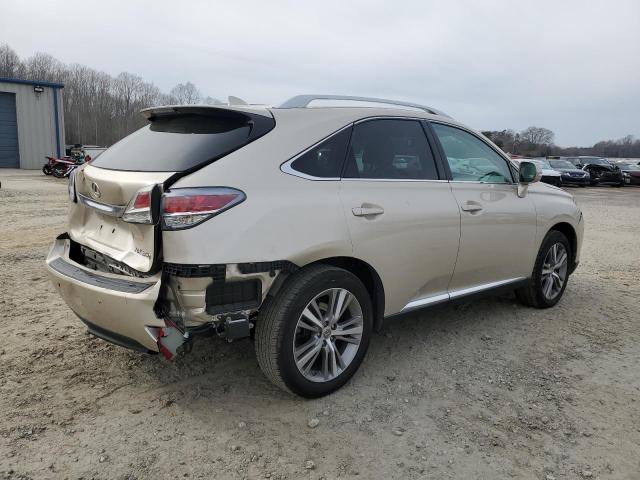 2T2ZK1BA7FC164689 - 2015 LEXUS RX 350 GOLD photo 3