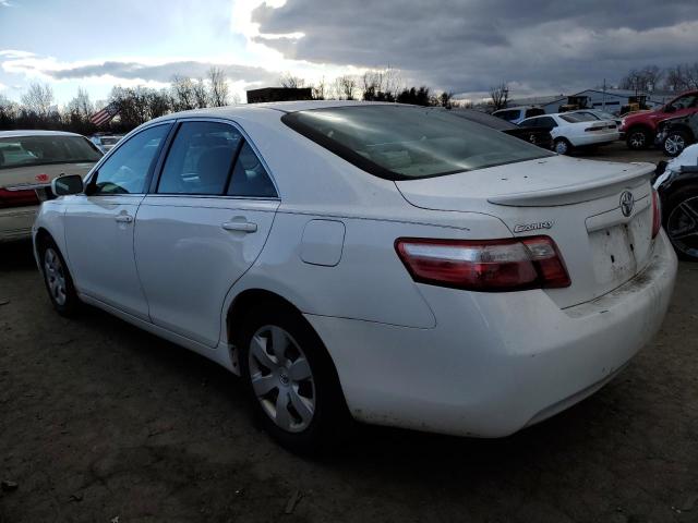 4T1BE46K67U515657 - 2007 TOYOTA CAMRY CE WHITE photo 2