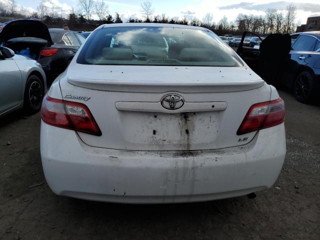 4T1BE46K67U515657 - 2007 TOYOTA CAMRY CE WHITE photo 6