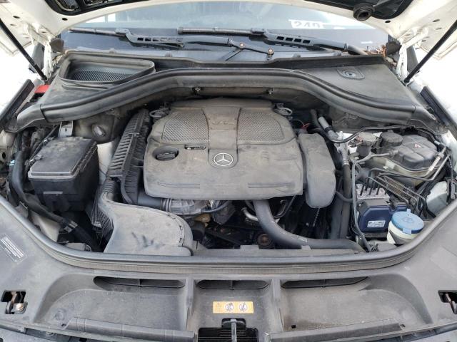4JGDA5HB3FA466859 - 2015 MERCEDES-BENZ ML 350 4MATIC WHITE photo 12