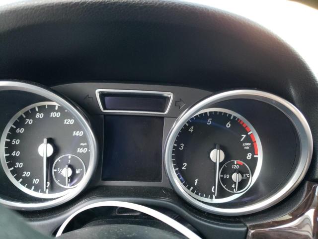 4JGDA5HB3FA466859 - 2015 MERCEDES-BENZ ML 350 4MATIC WHITE photo 9