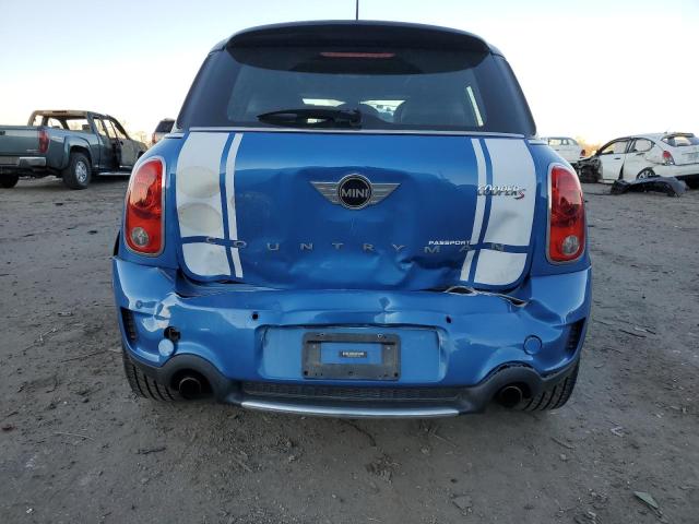 WMWZC3C57EWT01325 - 2014 MINI COOPER S COUNTRYMAN BLUE photo 6