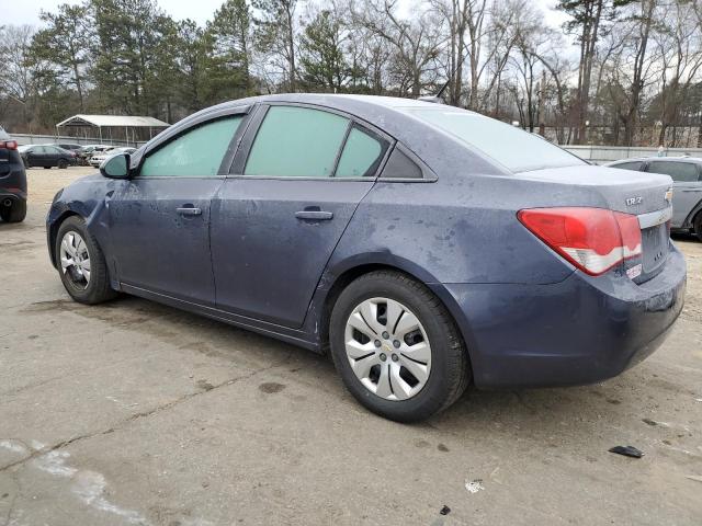 1G1PA5SG1E7349145 - 2014 CHEVROLET CRUZE LS BLUE photo 2