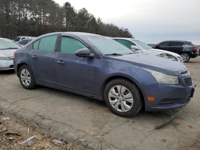 1G1PA5SG1E7349145 - 2014 CHEVROLET CRUZE LS BLUE photo 4