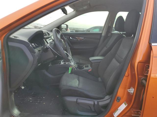 JN8AT2MT7HW148882 - 2017 NISSAN ROGUE S ORANGE photo 7