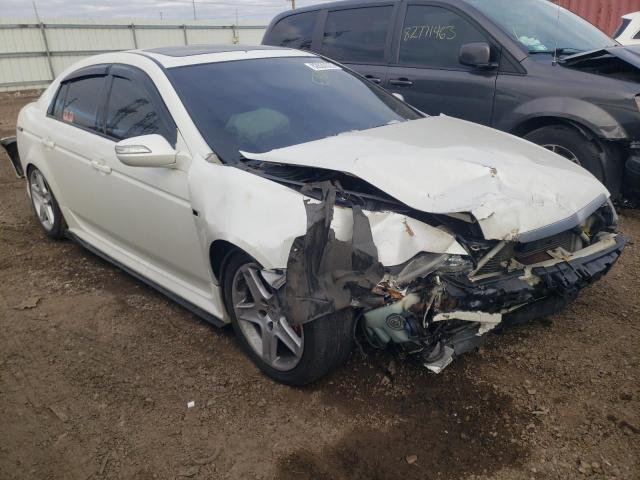 19UUA66277A040172 - 2007 ACURA TL WHITE photo 4