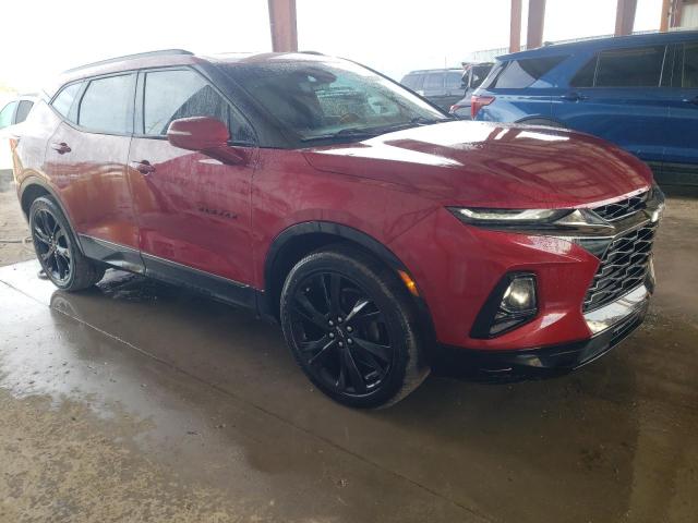 3GNKBERS2KS687716 - 2019 CHEVROLET BLAZER RS RED photo 4