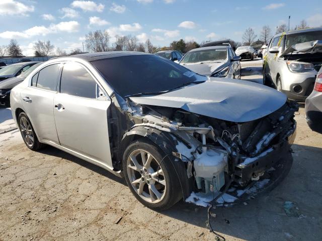 1N4AA5AP3EC493906 - 2014 NISSAN MAXIMA S SILVER photo 4